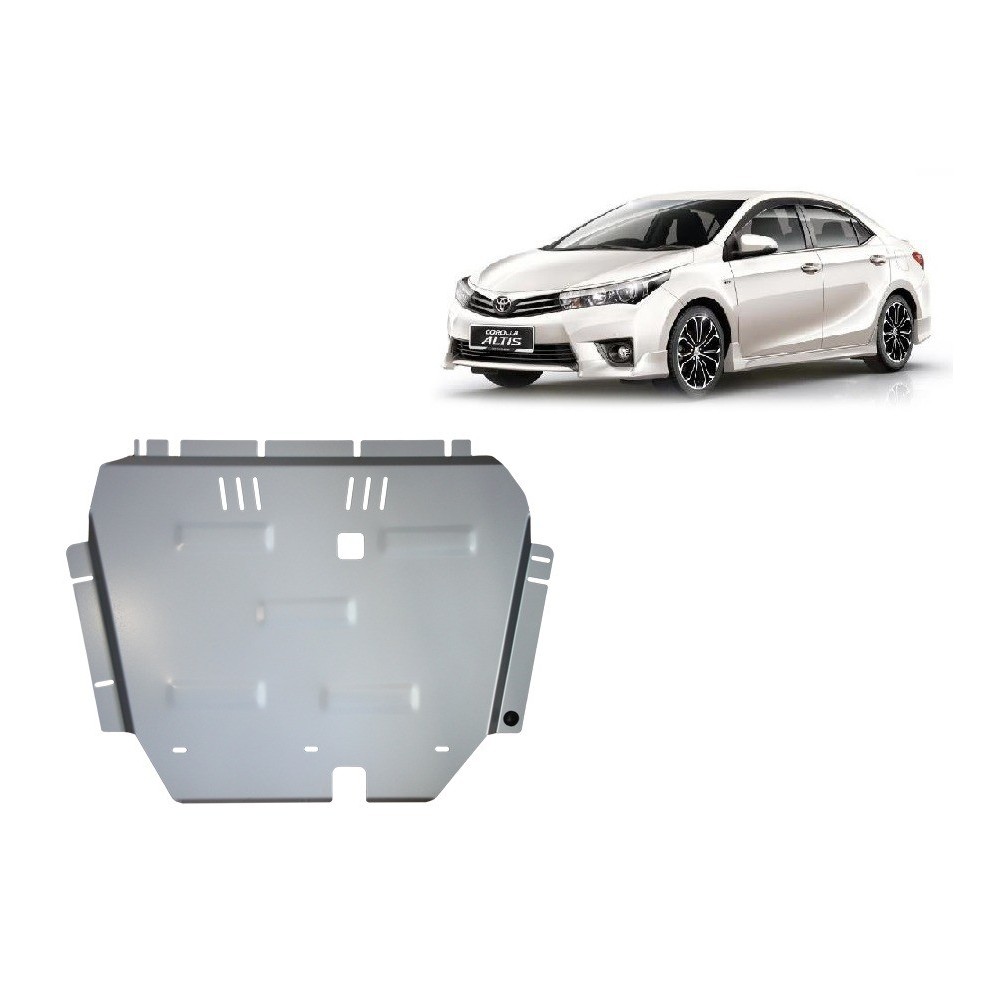 Protection sous moteur et de la boîte de vitesse Toyota Corolla - Aluminium