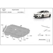 Protection sous moteur et de la boîte de vitesse Toyota Corolla - Aluminium