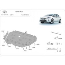 Protection sous moteur et de la boîte de vitesse Toyota Prius - Aluminium