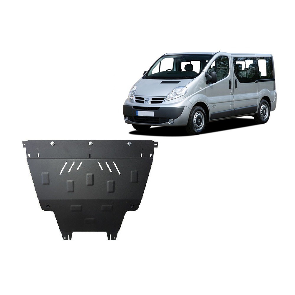 Protection sous moteur et de la boîte de vitesse Nissan Primastar