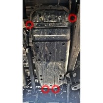 Protection de réservoir Ssangyong Rexton