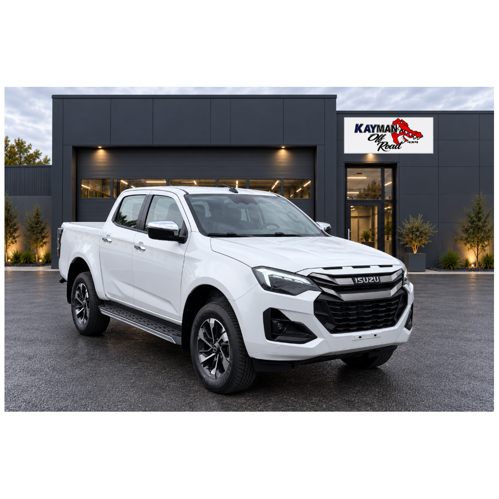 Isuzu D-Max Prestige 2026 Double Cabine 2.2 Diesel 164 ch BVA – 4x4 – Blanc Dolomite Nacré