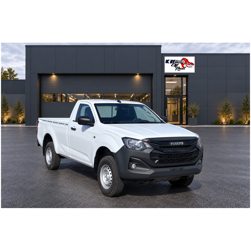Isuzu D-Max B-Strong 2026 Simple Cabine 2.2 Diesel 164 ch BVM6 – 4x4 – Blanc Splash