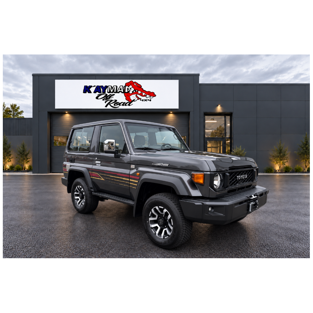 Toyota Land Cruiser GRJ71 40ème Anniversaire VX – V6 4.0L Essence 228 ch BVA6 – Gris