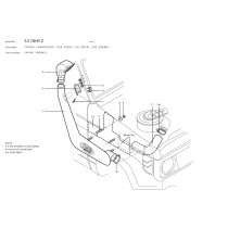 SNORKEL TOYOTA LAND CRUISER SERIE 7