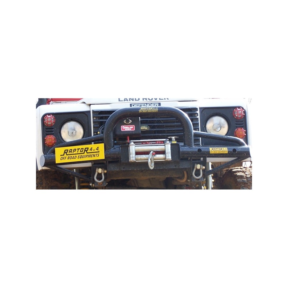PARE-CHOCS TYPE F AVEC A-BAR pour Land Rover 90, 110 et Defender.