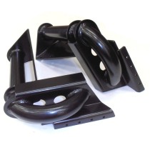 PROTECTIONS D'ANGLE DE PARE-CHOCS POUR LAND ROVER DEFENDER 90 TYPE C AVEC TUBE DE RENFORT