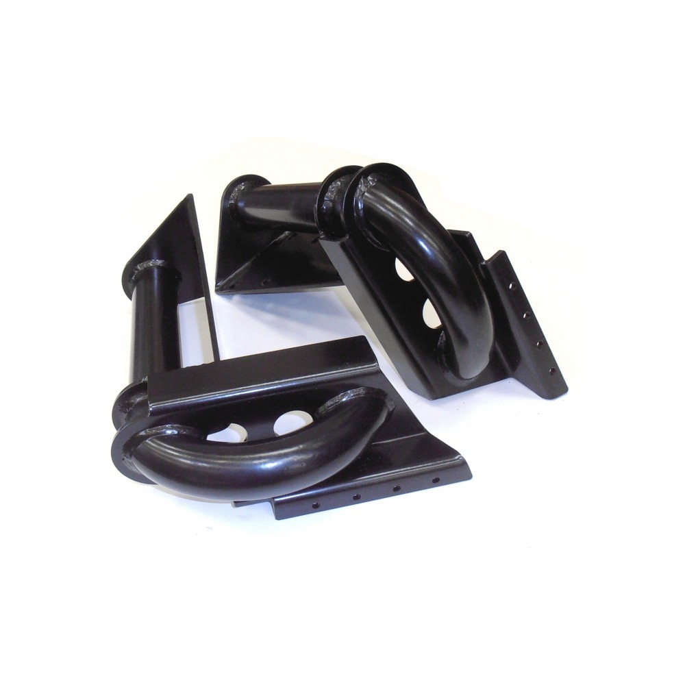 PROTECTIONS D'ANGLE DE PARE-CHOCS POUR LAND ROVER DEFENDER 90 TYPE C AVEC TUBE DE RENFORT