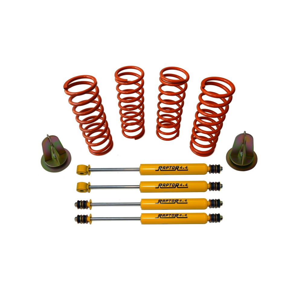 KIT SUSPENSION TIGRE HD +5 CM POUR  LAND ROVER DEFENDER