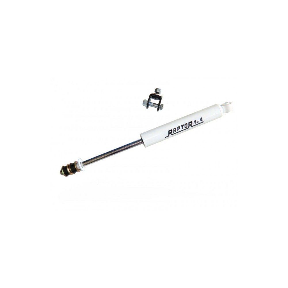 Amortisseur à gaz avant HD blanc +10 CM avec kit de conversion Land Rover Defender/Discovery 1/RRC