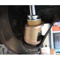 PAIRE DE SUPPORTS ARRIERE INCLINÉS +5CM ANGLE POUR AMORTISSEUR