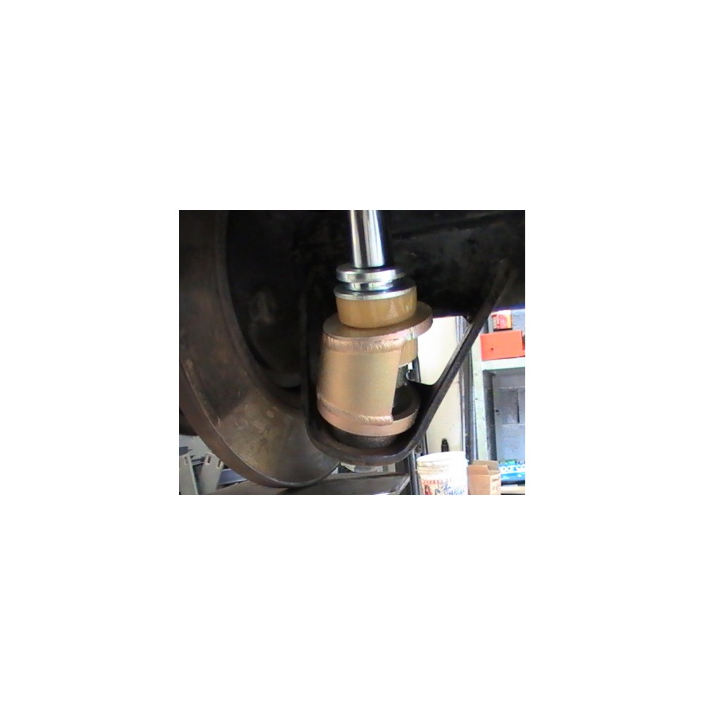 PAIRE DE SUPPORTS ARRIERE INCLINÉS +5CM ANGLE POUR AMORTISSEUR