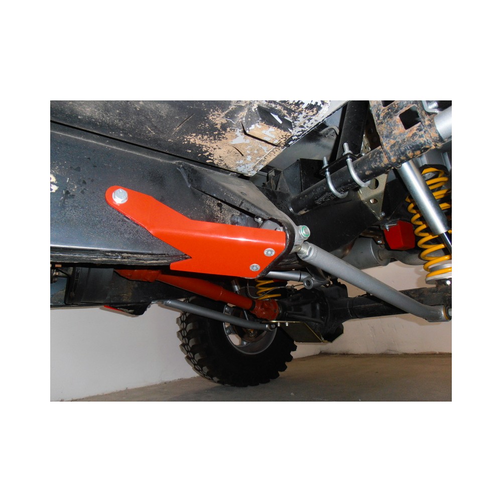 PROTECTION DE FIXATION DE TIRANTS ARRIÈRE  POUR LAND ROVER DEFENDER 90