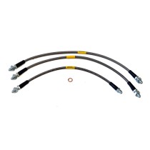 KIT CONDUITE DE FREIN SURDIMENSIONNÉE + 5 CM DEFENDER JUSQU'À 2004