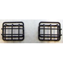 Kit de 2 protections de feux arrières carrés pour Land Rover Defender