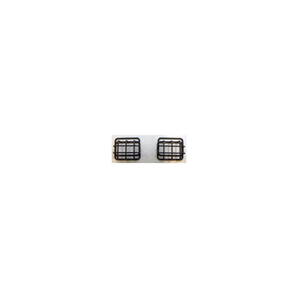 Kit de 2 protections de feux arrières carrés pour Land Rover Defender Kit de 2 protections de feux arrières carrés pour Land Rover Defender