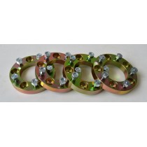 KIT DE 4 ELARGISSEURS DE VOIES EN ACIER 30 MM LAND ROVER