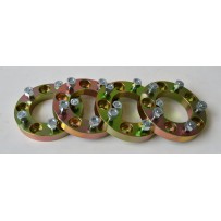 KIT DE 4 ELARGISSEURS DE VOIES EN ACIER 30 MM LAND ROVER