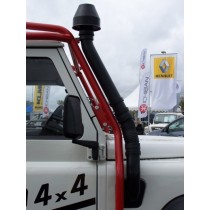 SNORKEL TUBULAIRE EN MÉTAL DE 300TDI MODIFIÉ POUR FIXE SUR ARCEAU