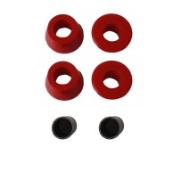KIT COMPLET BAGUES POLYURETHANE POUR ŒIL D'AMORTISSEUR
