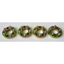 KIT DE 4 ELARGISSEURS DE VOIES EN ACIER 30 MM DISCOVERY II TD5 / RANGE ROVER P38