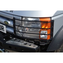 GRILLES DE PROTECTION DE PHARES AVANT EN ACIER POUR LAND ROVER DISCOVERY III