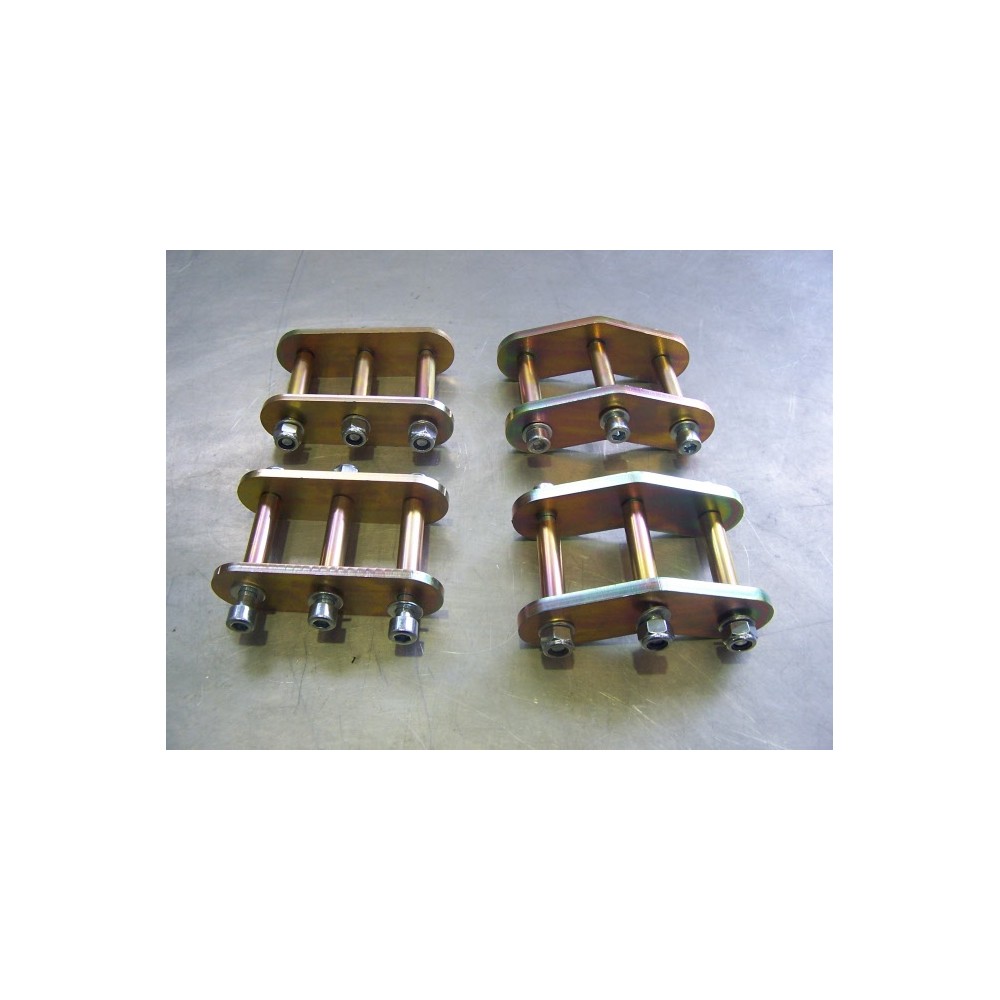 KIT JUMELLES HD +2,5cm SUZUKI SAMURAI