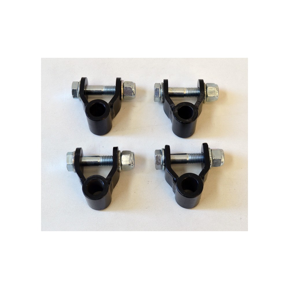 PAIRE DE RALLONGES D'AMORTISSEURS AVANT / ARRIERE POUR SUZUKI SAMURAI