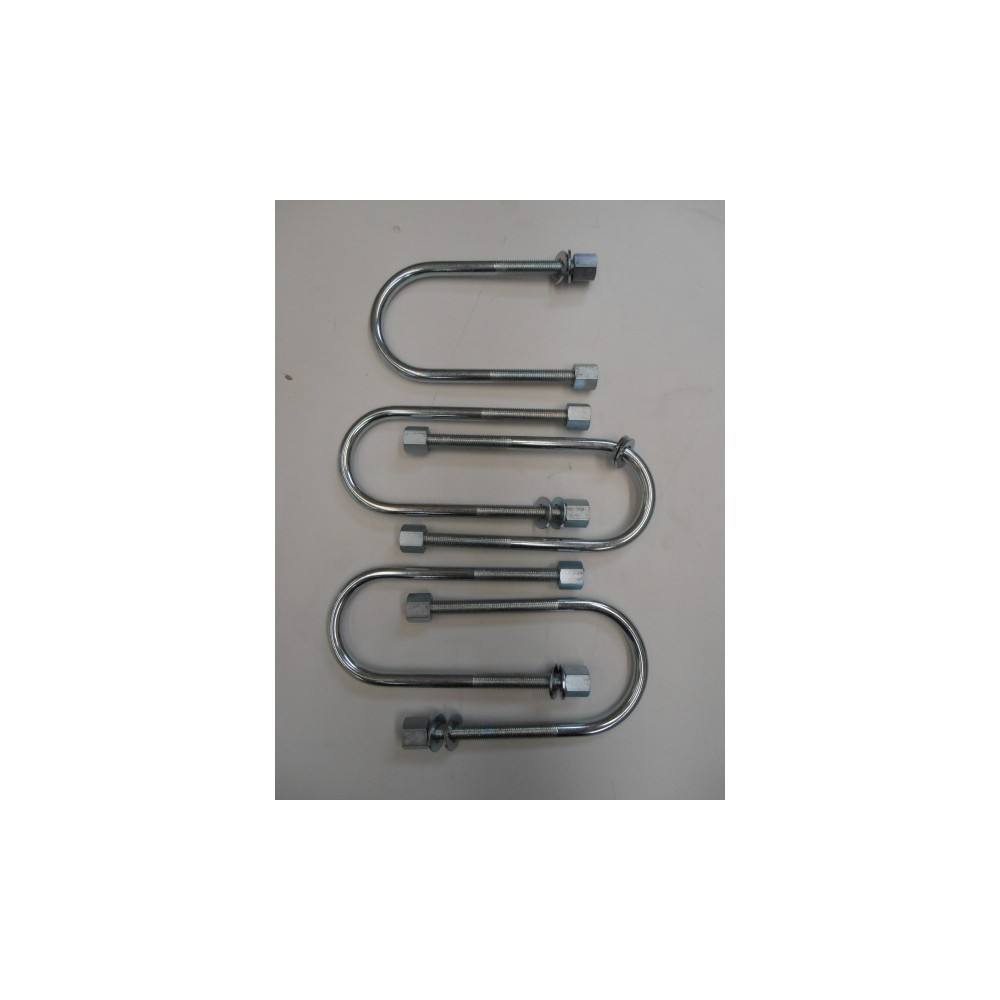 KIT DE 4 BOULONS AVANT POUR LAMES DE RESSORTS SUZUKI SAMURAI