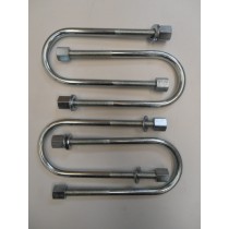 KIT DE 4 BOULONS ARRIÈRE POUR LAMES DE RESSORTS SUZUKI SAMURAI