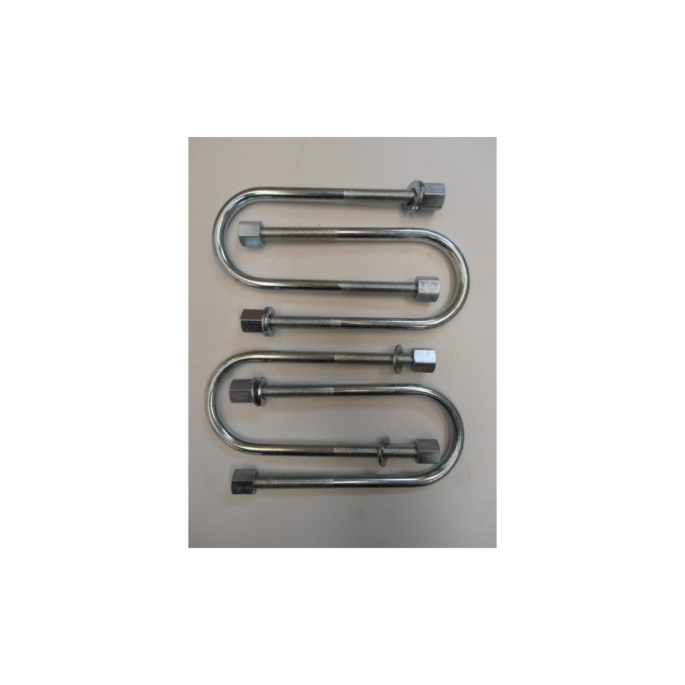 KIT DE 4 BOULONS ARRIÈRE POUR LAMES DE RESSORTS SUZUKI SAMURAI