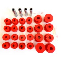 KIT COMPLET SILENT BLOC POLYURETHANE ROUGE POUR SUZUKI SAMURAI