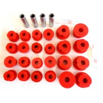 KIT COMPLET SILENT BLOC POLYURETHANE ROUGE POUR SUZUKI SAMURAI