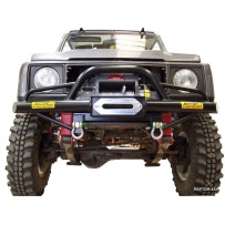 PARE-CHOCS AVANT TUBULAIRES  TYPE B AVEC A-BAR ET SUPPORT DE TREUIL POUR SUZUKI SAMOURAI