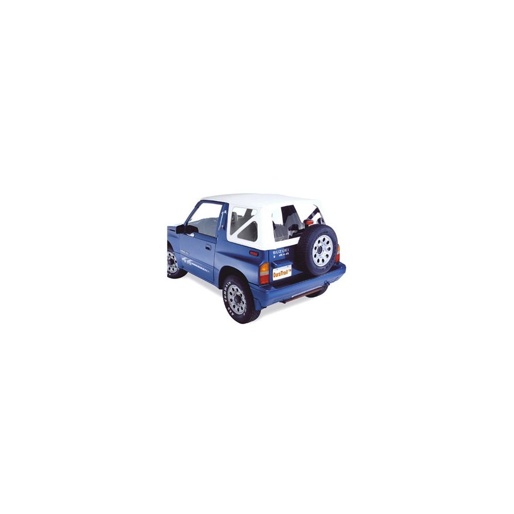 CAPOTE AVEC FENETRES CLAIRES BLANC SUZUKI VITARA MK1