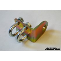 FIXATION AMORTISSEUR DE DIRECTION SUR BARRE DE DIRECTION RAPTOR 4X4