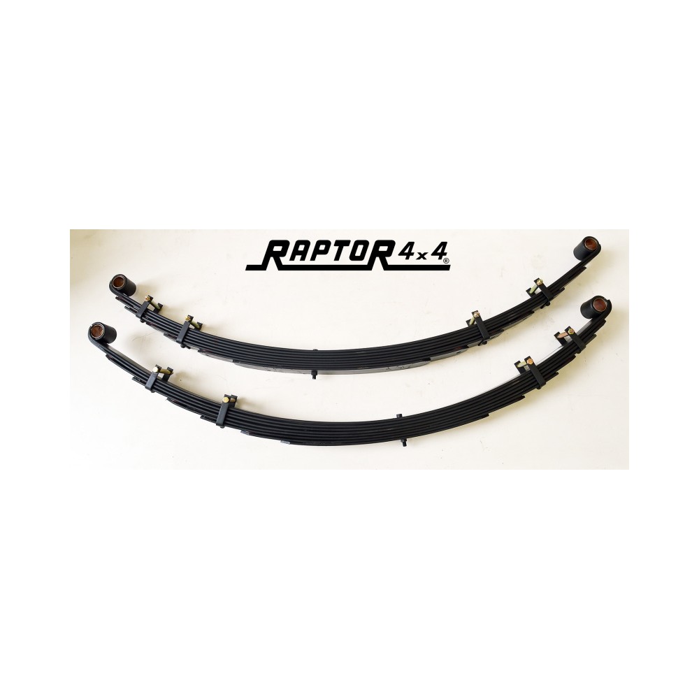 LAMES DE RESSORTS ARRIERES +5CM POUR NISSAN PATROL 3.3L et 2.8L
