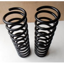 PAIRE DE RESSORTS AVANT +5 CM POUR TOYOTA  NOIR KZJ/LJ70 PHARES CARRÉS