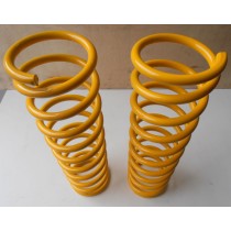 PAIRE DE RESSORTS DE TOYOTA ARRIERE +5 CM JAUNE KZJ/LJ PHARES CARRÉS