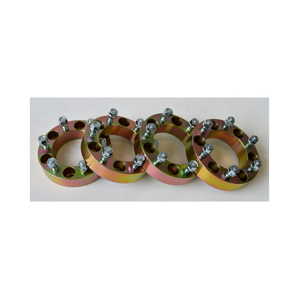 KIT DE 4 ELARGISSEURS DE VOIES EN ACIER 38 MM POUR TOYOTA KZJ/LJ
