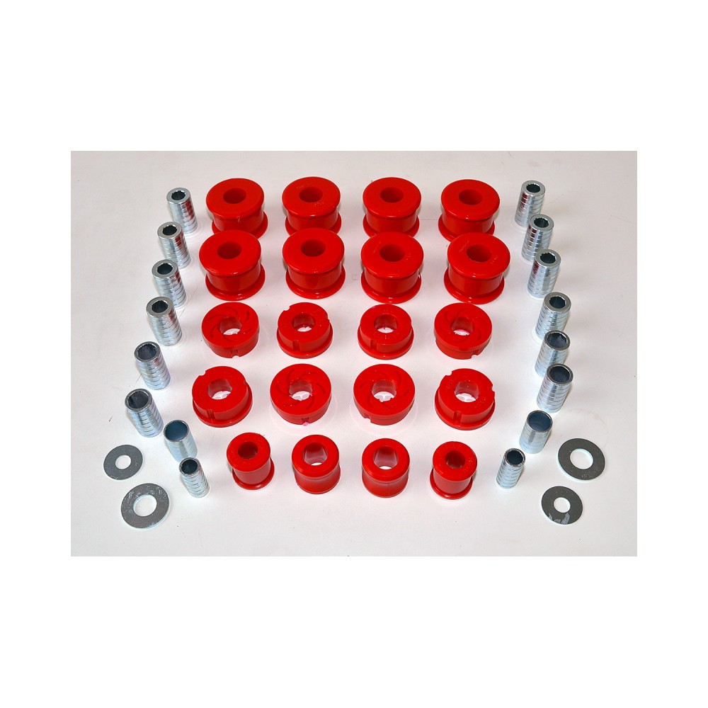 KIT SILENT BLOC POLYURETHANE POUR PHARE CARRE TOYOTA KZJ / LJ