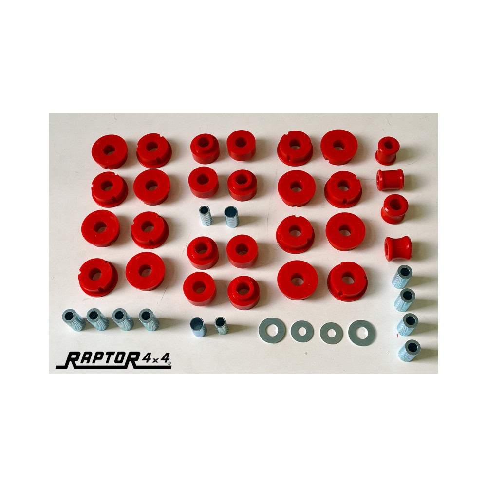 KIT SILENT BLOC POLYURETHANE POUR TOYOTA LJ PHARE ROND