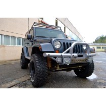 PARE-CHOCS AVANT AVEC SUPPORT DE TREUIL POUR JEEP WRANGLER JK