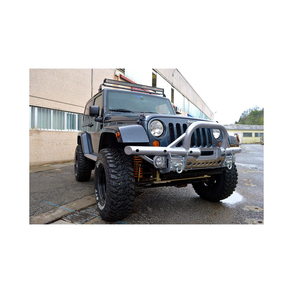 PARE-CHOCS AVANT AVEC SUPPORT DE TREUIL POUR JEEP WRANGLER JK