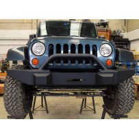 PARE-CHOC AVANT HD AVEC SUPPORT DE TREUIL POUR JEEP WRANGLER JK