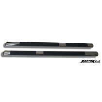 MARCHES PIEDS CHROME POUR JEEP WRANGLER JK 4 PORTES