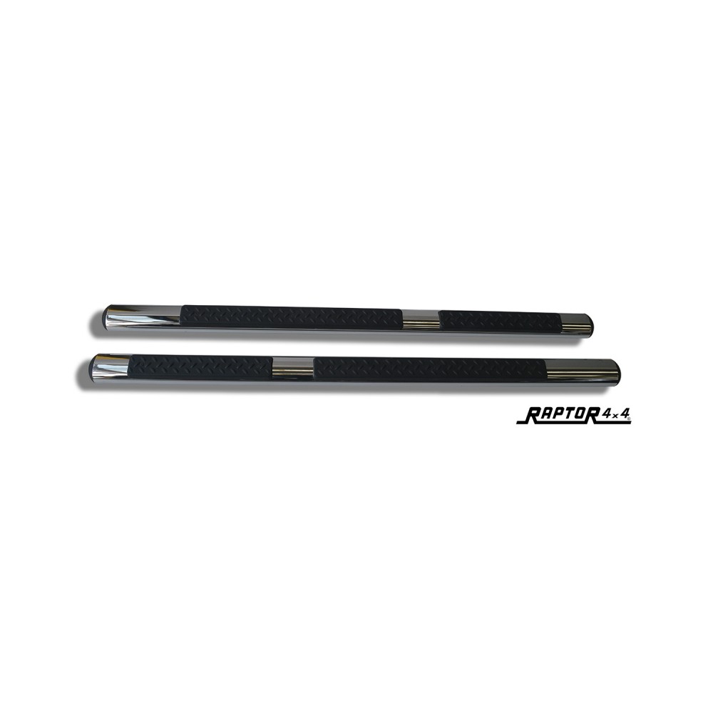 MARCHES PIEDS CHROME POUR JEEP WRANGLER JK 4 PORTES