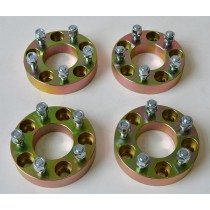 KIT DE 4 ELARGISSEURS DE VOIES EN ACIER 30 MM POUR JEEP WRANGLER TJ - YJ