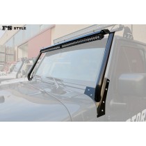 SUPPORT DE BARRE DE LED TUBULAIRE AVANT POUR JEEP WRANGLER JK