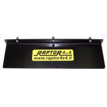 PLAQUE D'IMMATRICULATION AMOVIBLE POUR PARE-CHOCS TYPE B